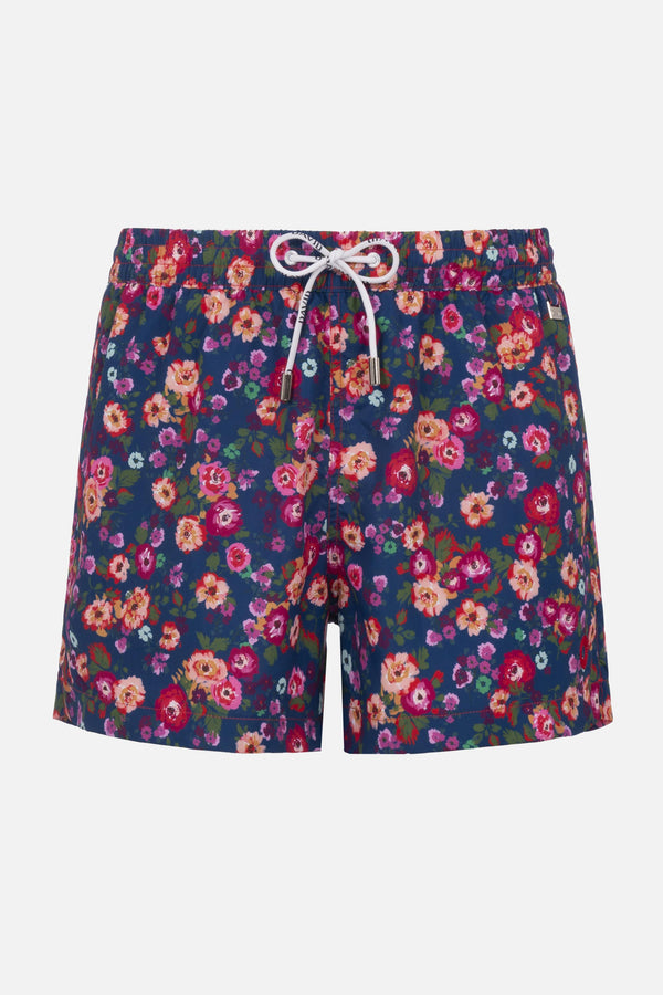 FLOWERS BEACH BOXER SWIMSHORTS