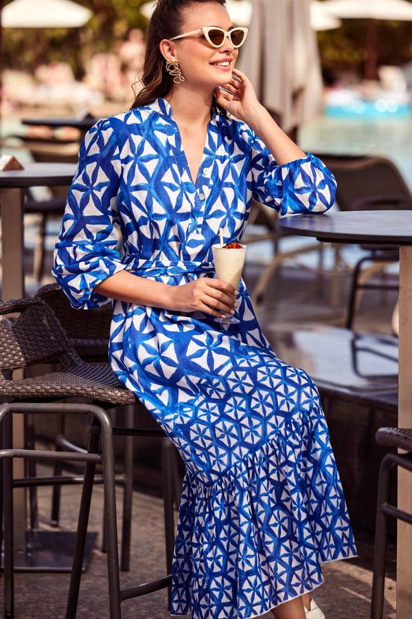 LONG SHIRT DRESS NEBULA