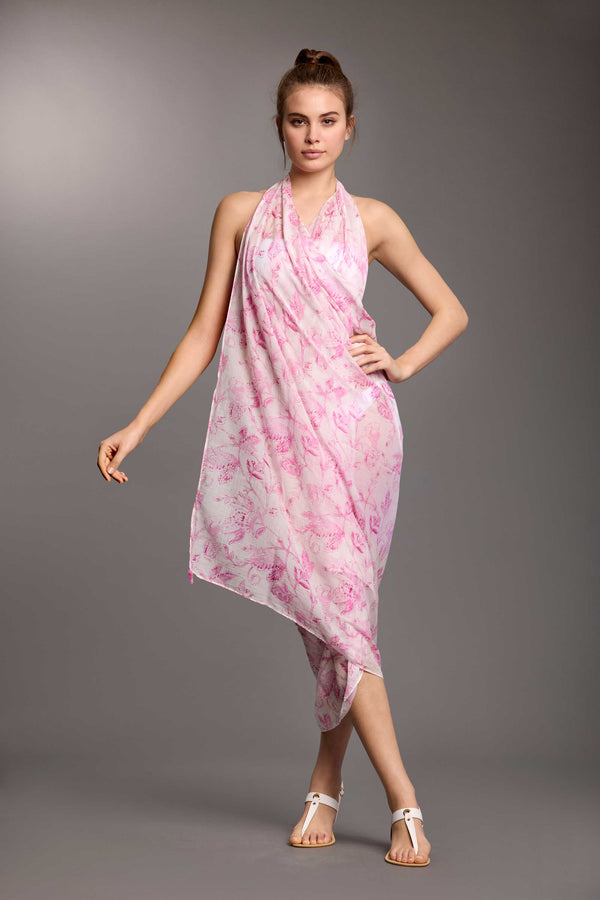 PAREO SCARF ROSE