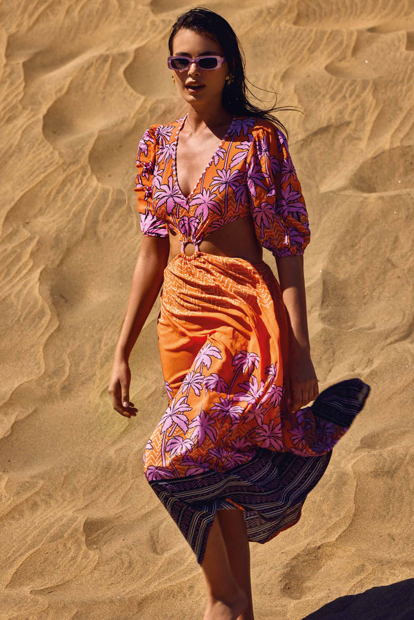 LANGES SOLEIL-KLEID