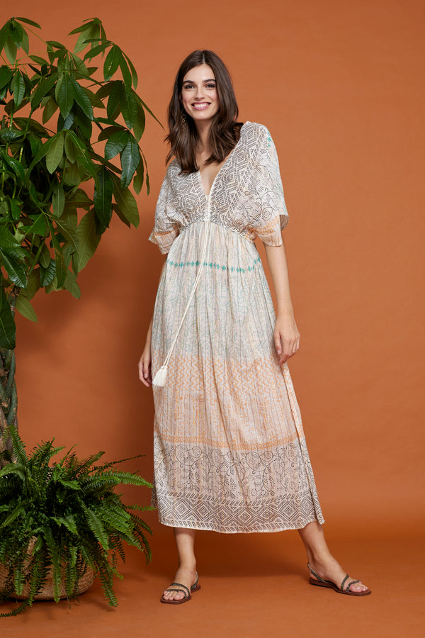 ETHNIC LONG DRESS