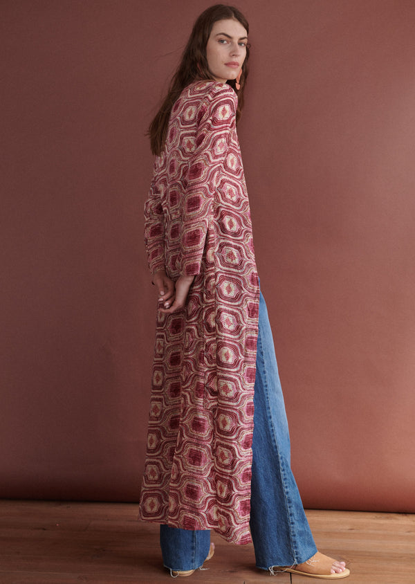 MAIOLICA SILK MIX DUSTER 