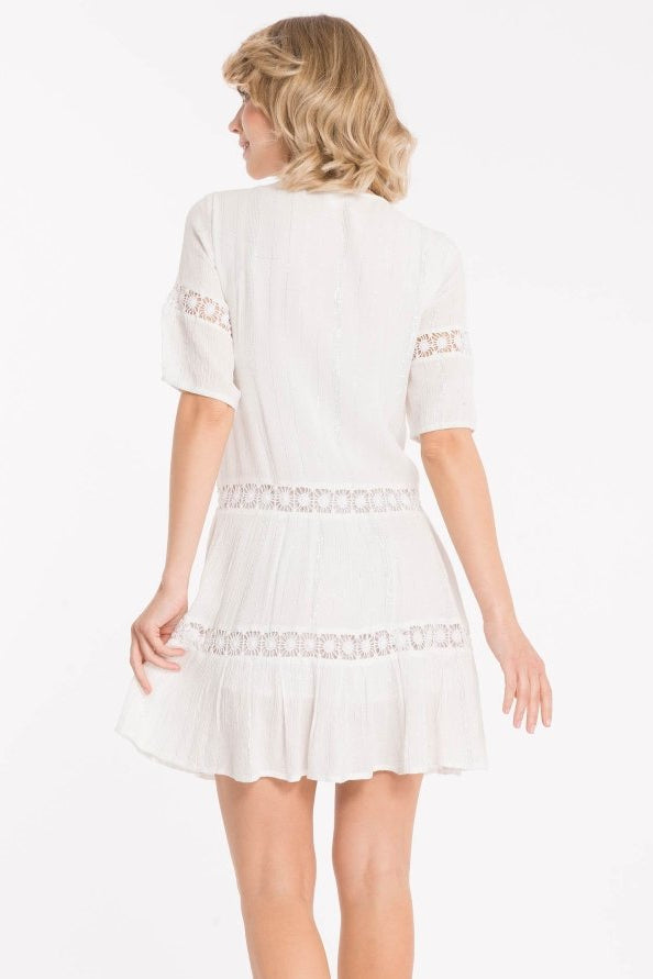 ABITO INTARSI E ROUCHES- IC22-008 - #Moda Mare Positano#