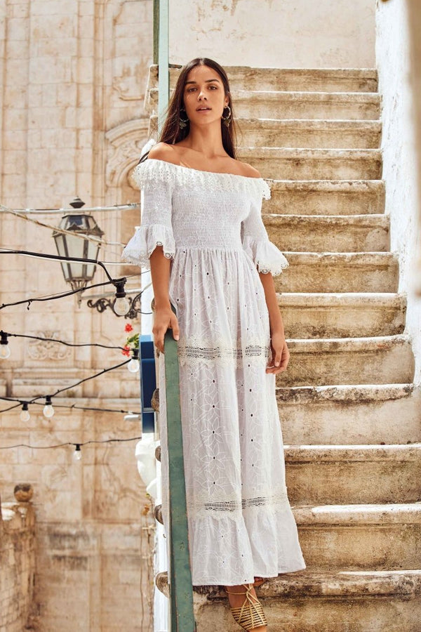 ABITO LUNGO MARA- IC22-022 - #Moda Mare Positano#