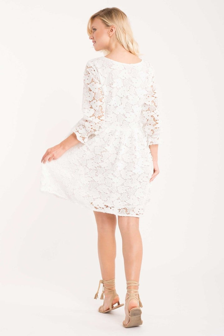 ABITO RICAMI E MERLETTI- IC21-015 - #Moda Mare Positano#