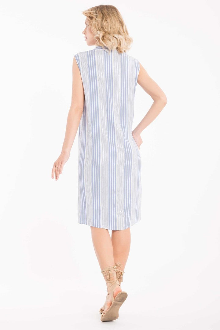 ABITO RIGHE CORALLI- IC22-059 - #Moda Mare Positano#