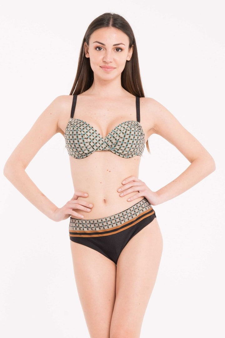 BIKINI CON FERRETTO- DA22-088-C - #Moda Mare Positano#