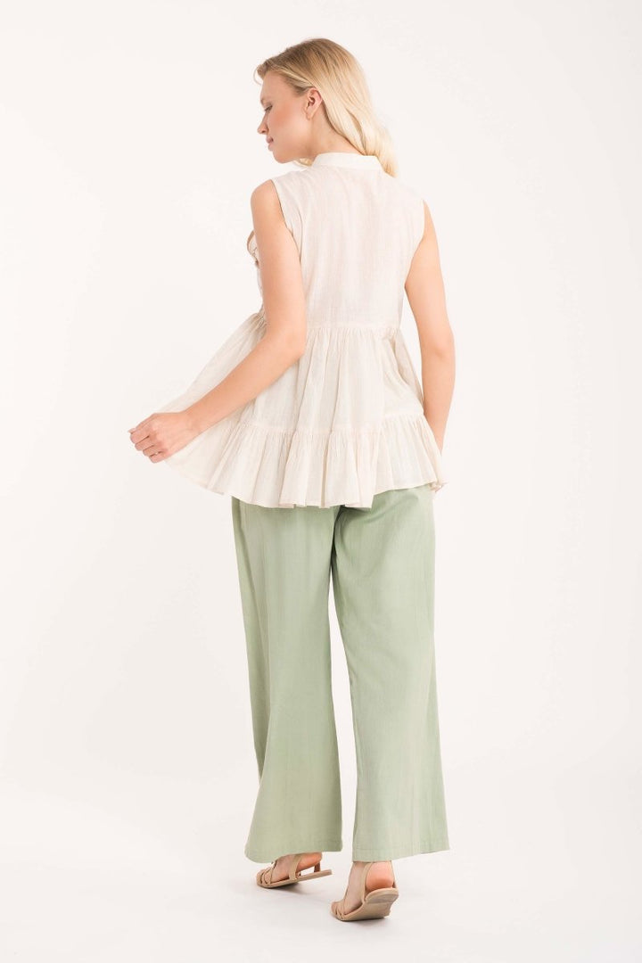 PANTALONE DANA- IC21-010 - #Moda Mare Positano#