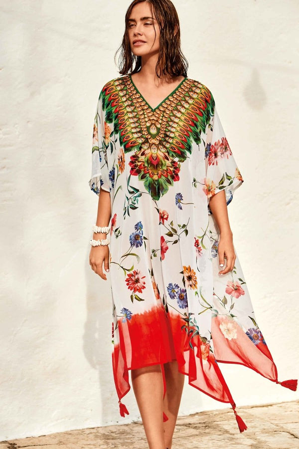PONCHO NAPPINE- DB22-110 - #Moda Mare Positano#
